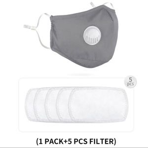 3/$15‼️GREY FACE MASK - mask